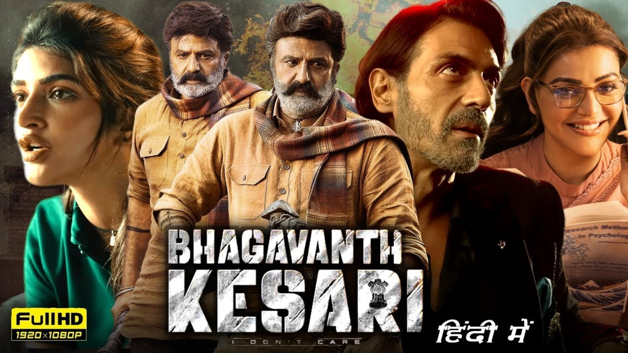 Download Bhagavanth Kesari (2023) Hindi ORG Dubbed Full Movie WEB-DL ~ 720p [1.2GB]