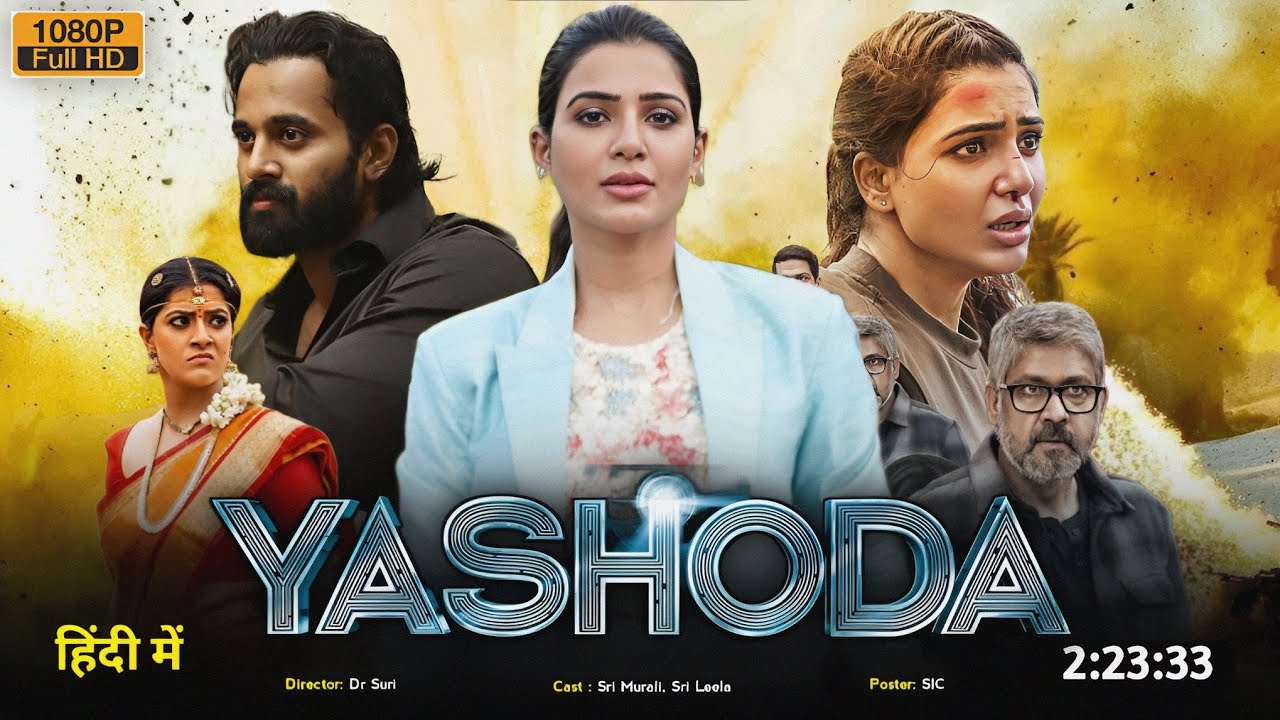 Download Yashoda (2022) Hindi Full Movie HQ PreDvDRip